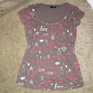 Xl juniors fox racing shirt